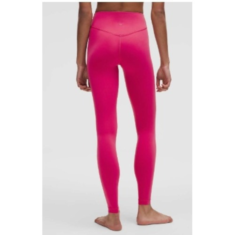 Lululemon Wunder Under SmoothCover HR Tight 25 Rose Blush Pink LW5FV8S Size 4